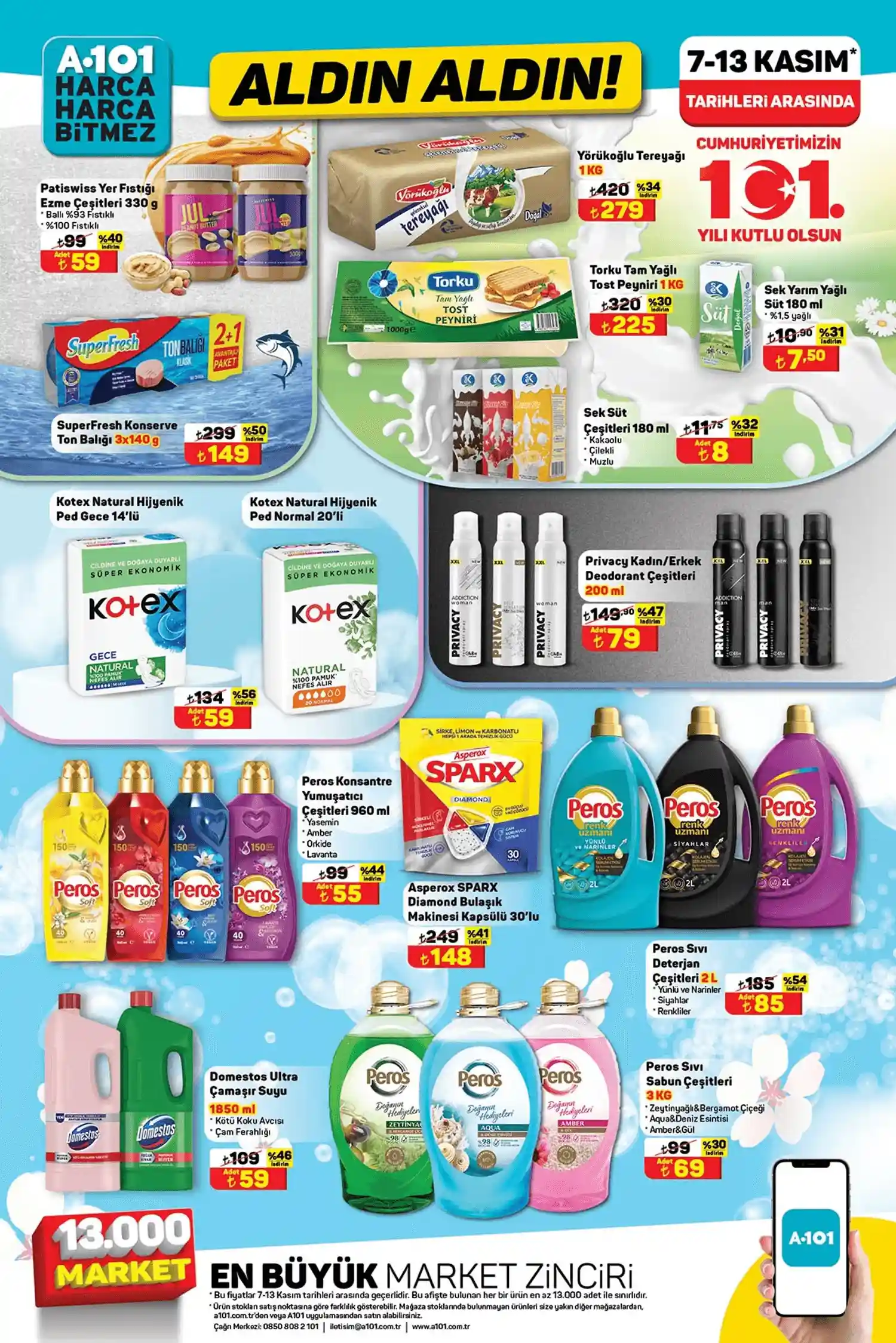 a101 7 kasım aktüel ürün kataloğu