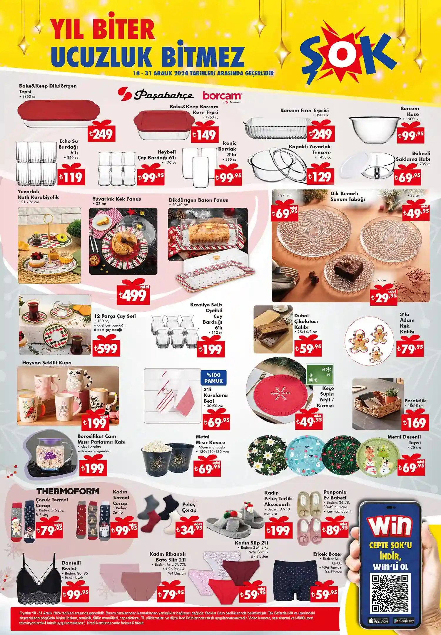 ŞOK 18 Aralık 2024 aktüel kataloğu