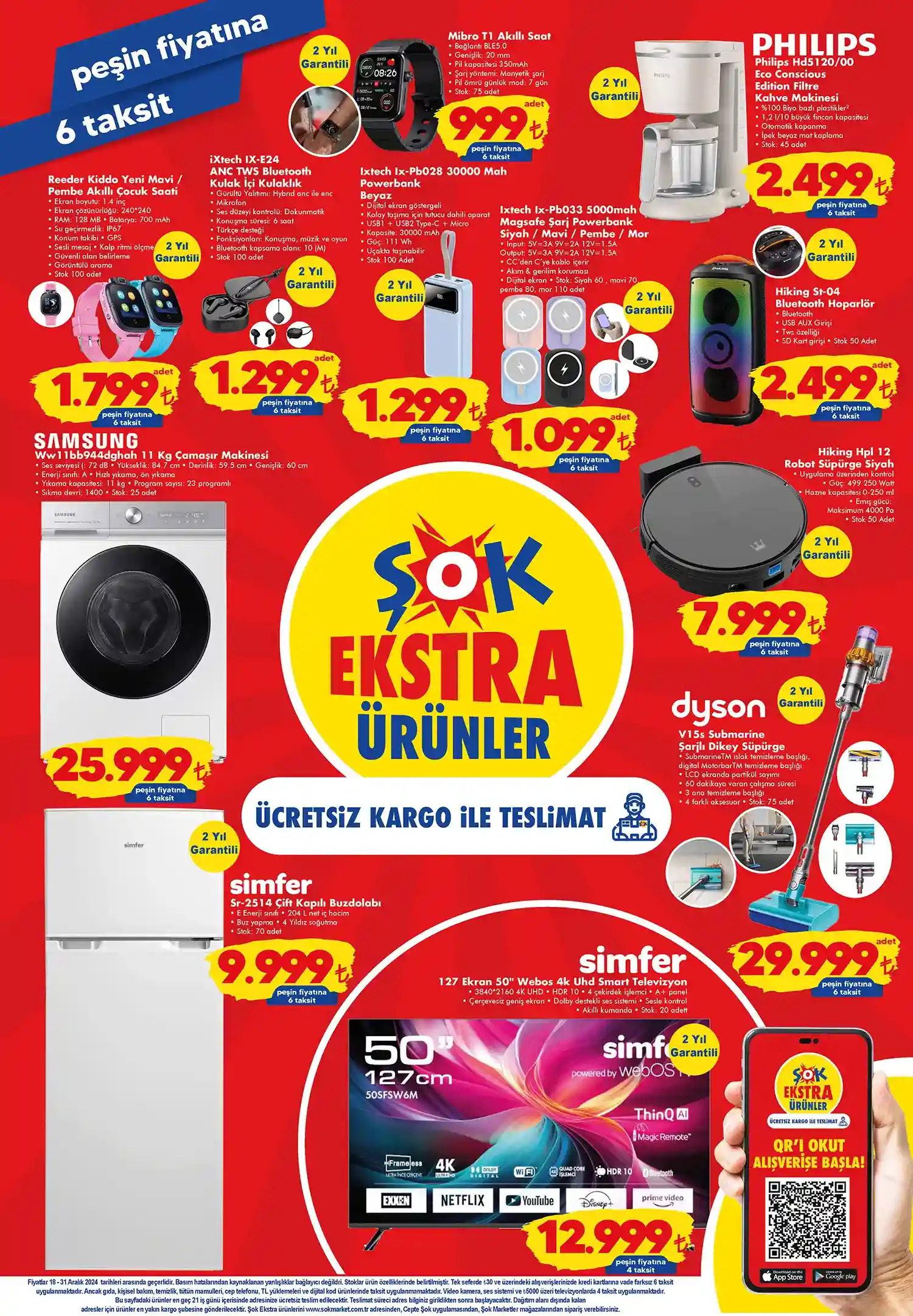 ŞOK 18 Aralık 2024 aktüel kataloğu
