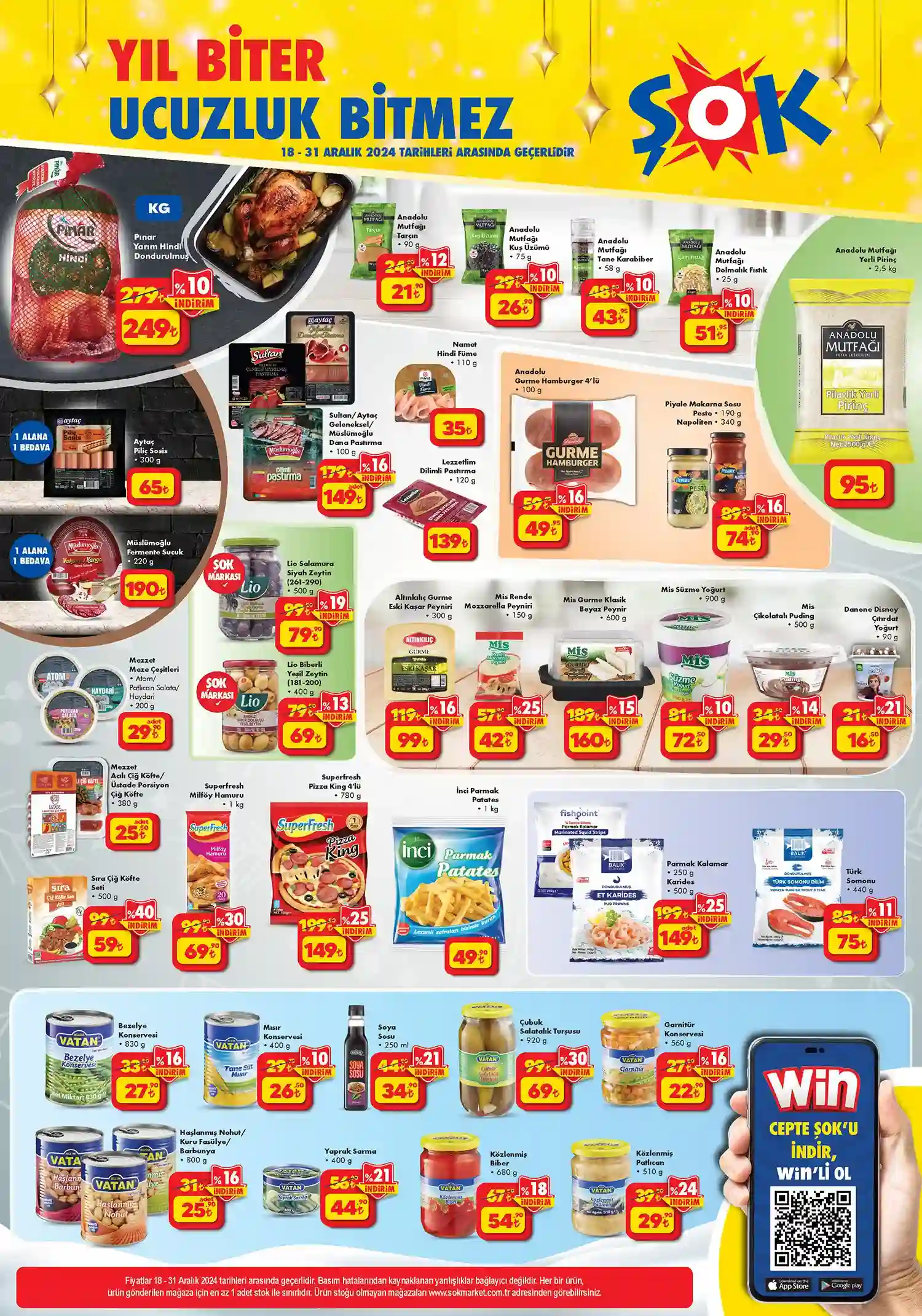 ŞOK 18 Aralık 2024 aktüel kataloğu