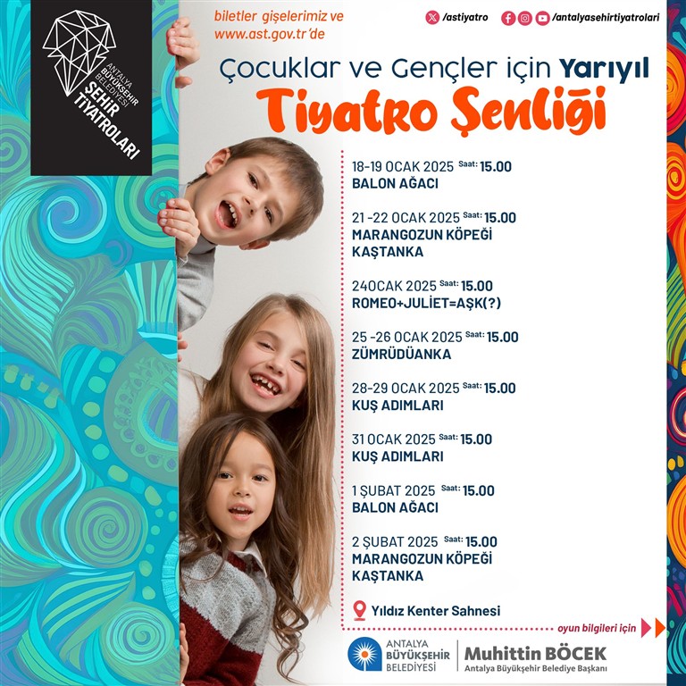 Çocuklar ve Gençler için Tiyatro Şenliği