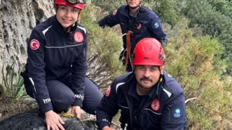 Demre keçi kurtarma operasyonu