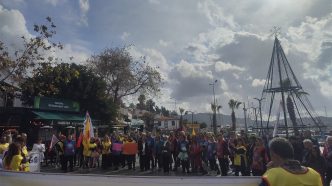 Kaş kamu emekçileri grevi