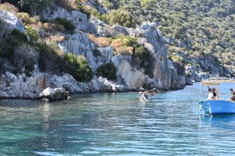kekova batık kent’te ulaşım