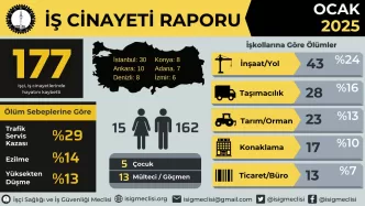 Antalya iş cinayeti verisi