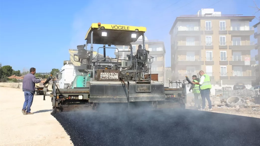 5 Temmuz Kurtuluş Caddesi asfalt