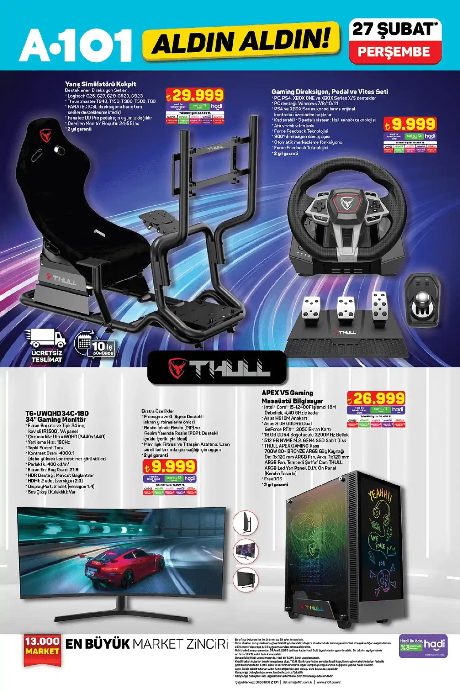 A101 27 Şubat 2025 aktüel kataloğu