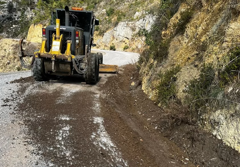 Alanya yol çalışması