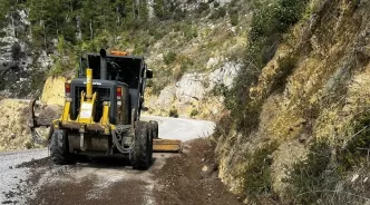 Alanya yol çalışması