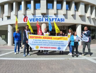 BES Antalya Şube eylem