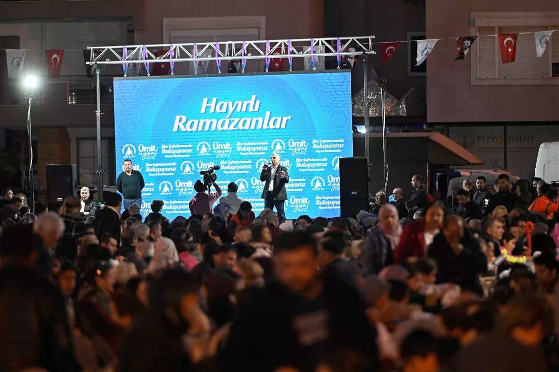 Muratpaşa Belediyesi iftar programı