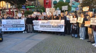 Antalya 6 şubat anması