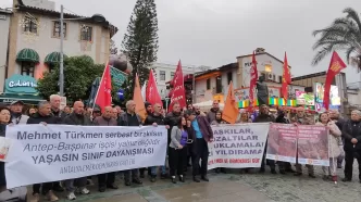 Antalya Emek ve Demokrasi Güçleri protesto