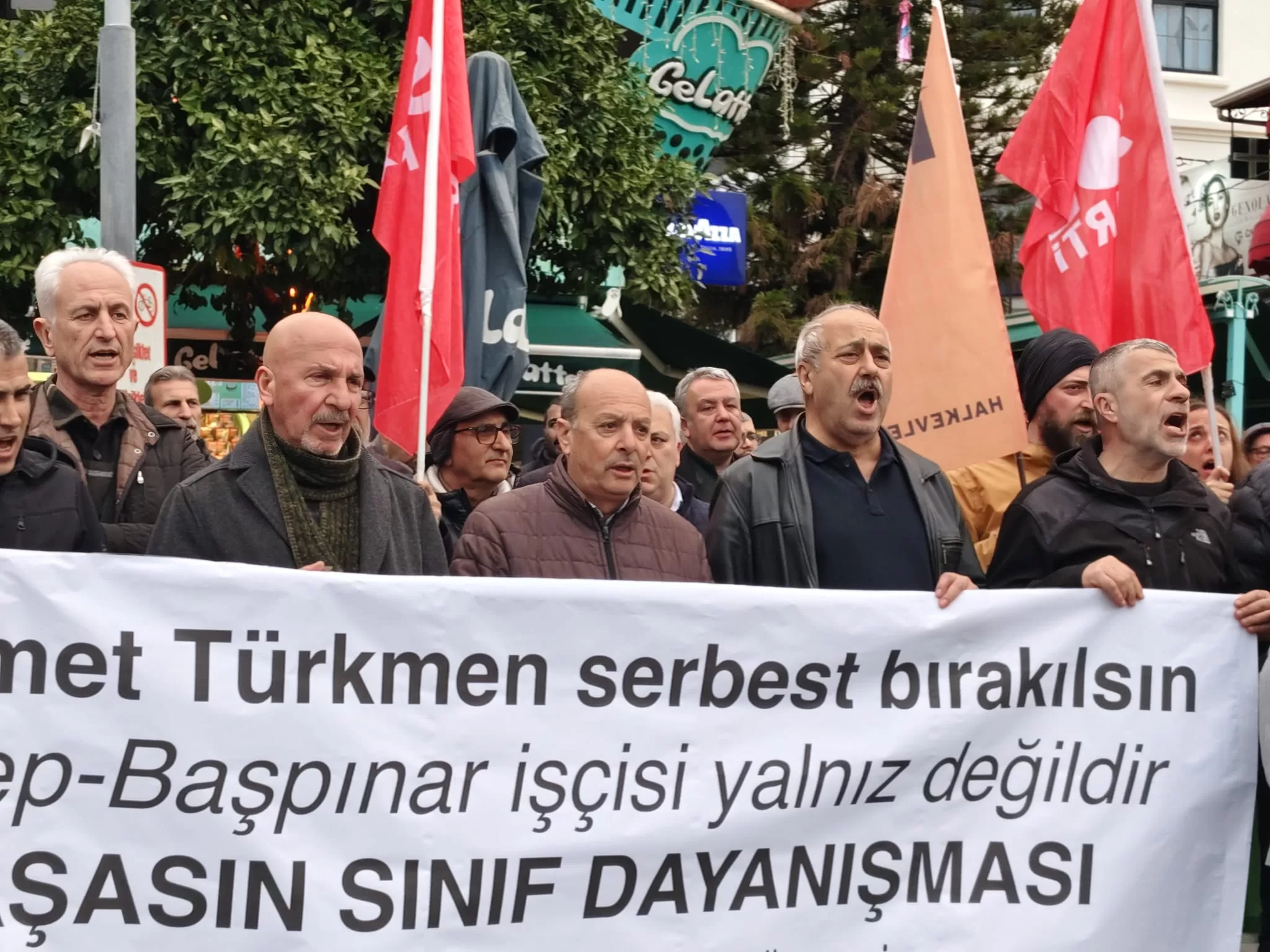 Antalya Emek ve Demokrasi Güçleri protesto
