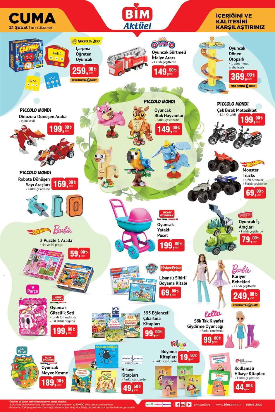 BİM 21 Şubat aktüel kataloğu 