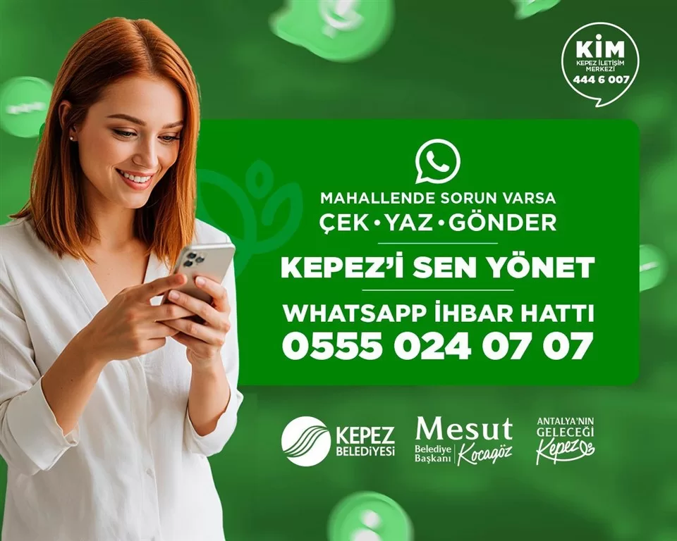 Kepez’i Sen Yönet