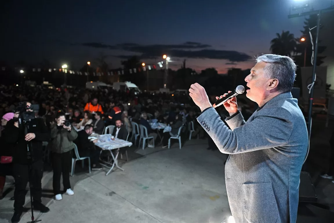 Muratpaşa Belediyesi iftar çadırı