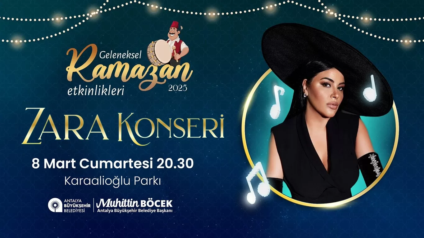 Antalya büyükşehir belediyesi 8 mart etkinliği