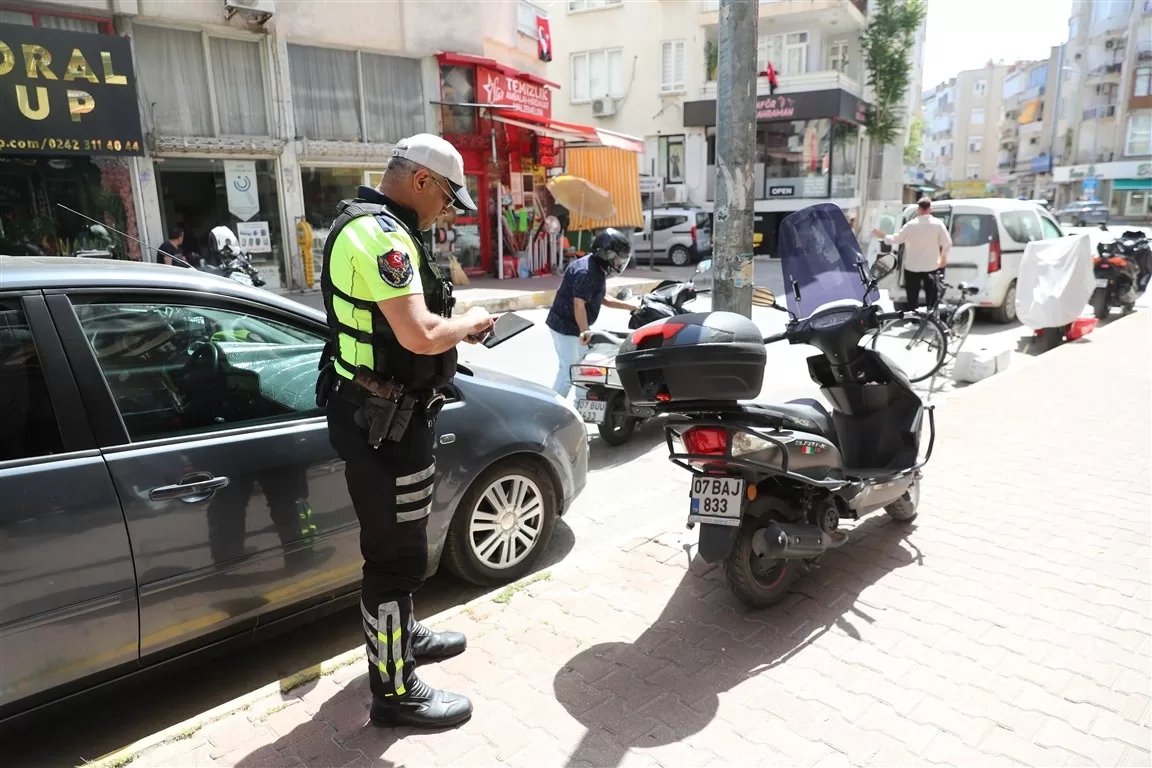 antalya kaldırım işgali