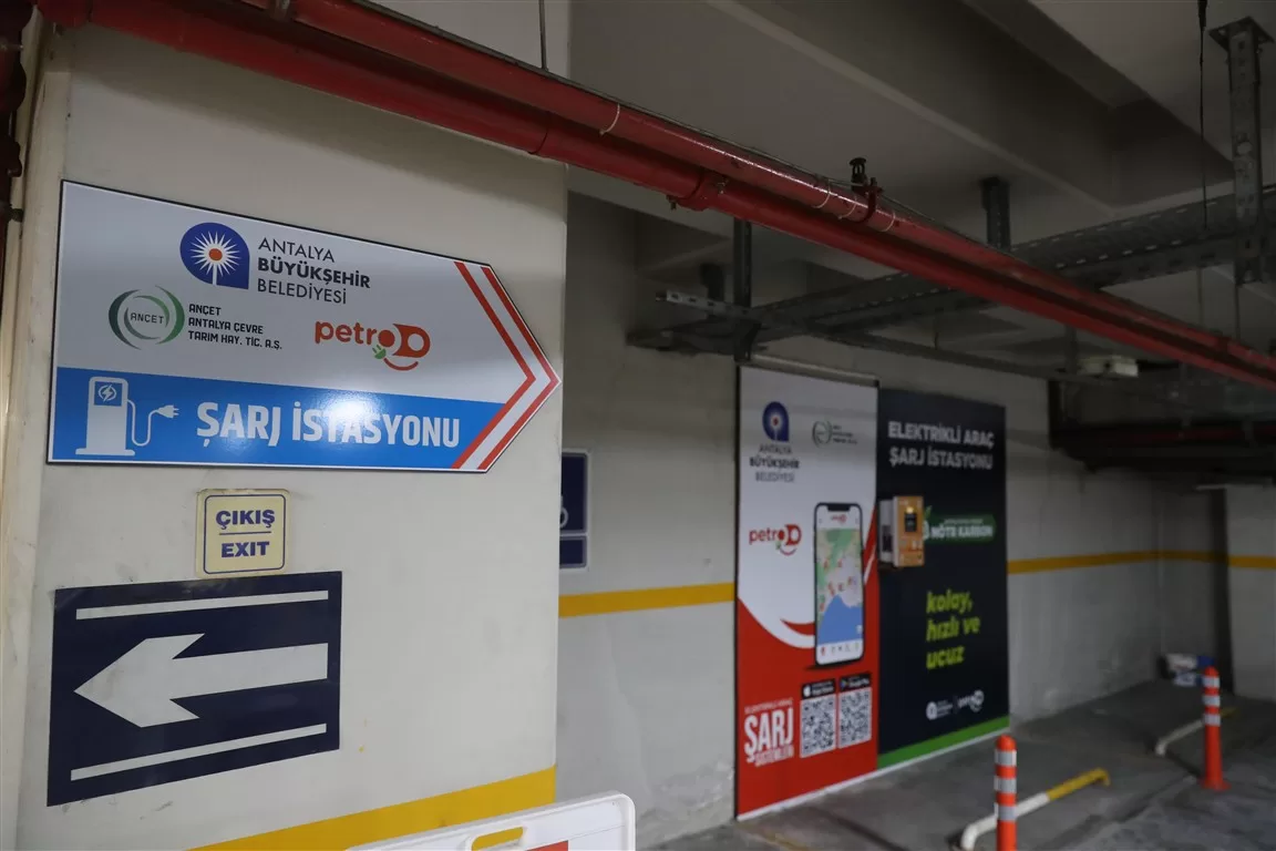 antalya elektrik şarj istasyonu