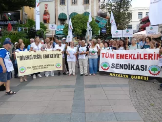 Tüm Emeklilerin Sendikası Antalya Şubesi bayram ikramiyesi