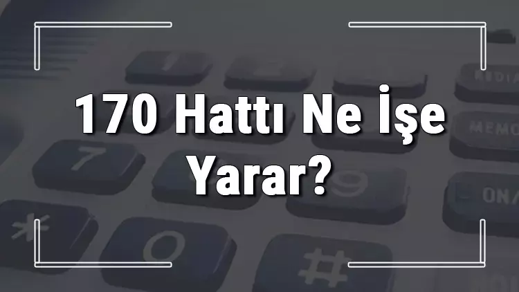 170 kimin numarası