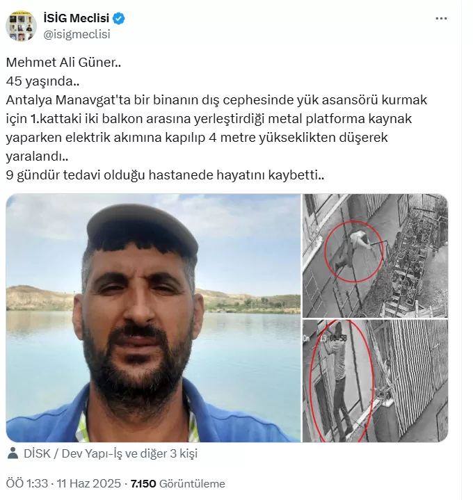 manavgat iş cinayeti