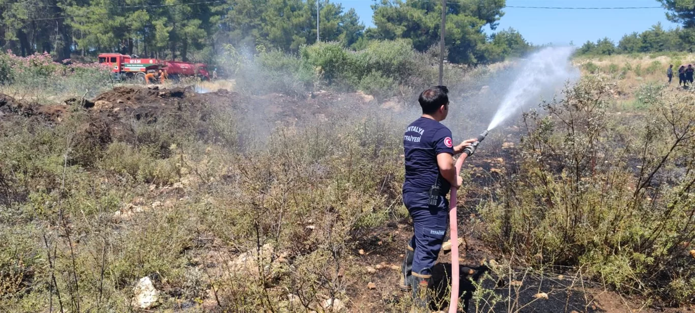 antalya yangın