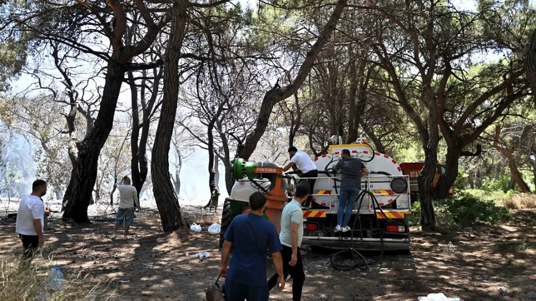 lara orman yangını