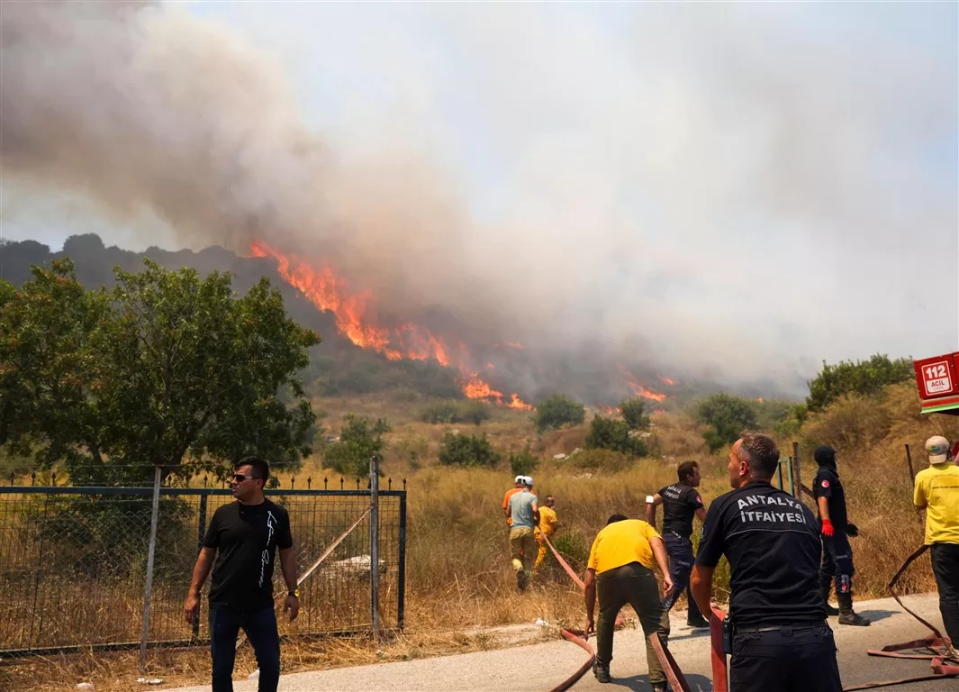antalya orman yangını