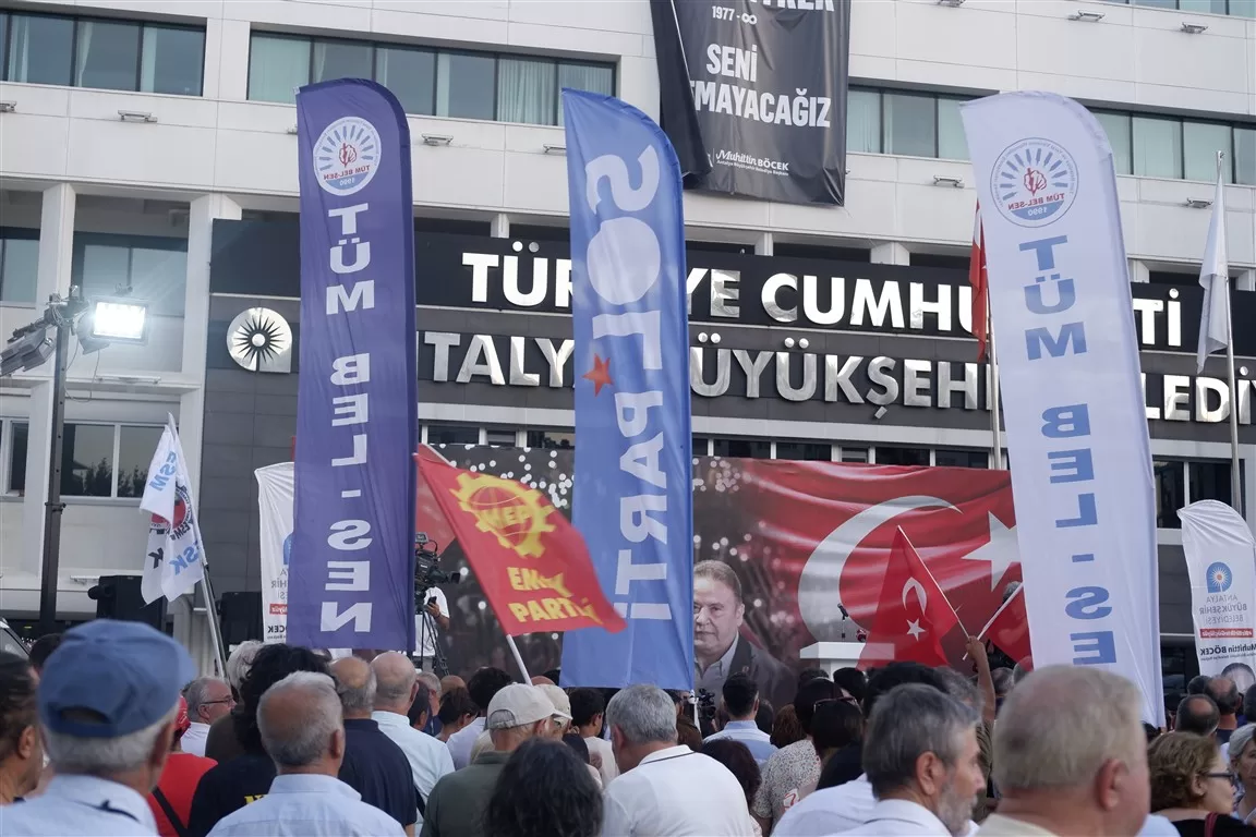 muhittin böcek miting