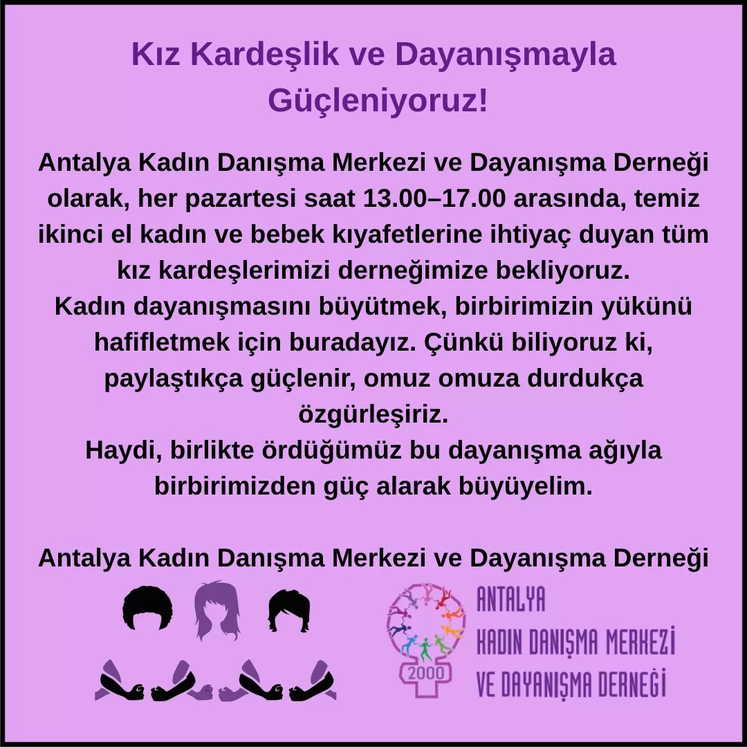 antalya kadın dayanışması