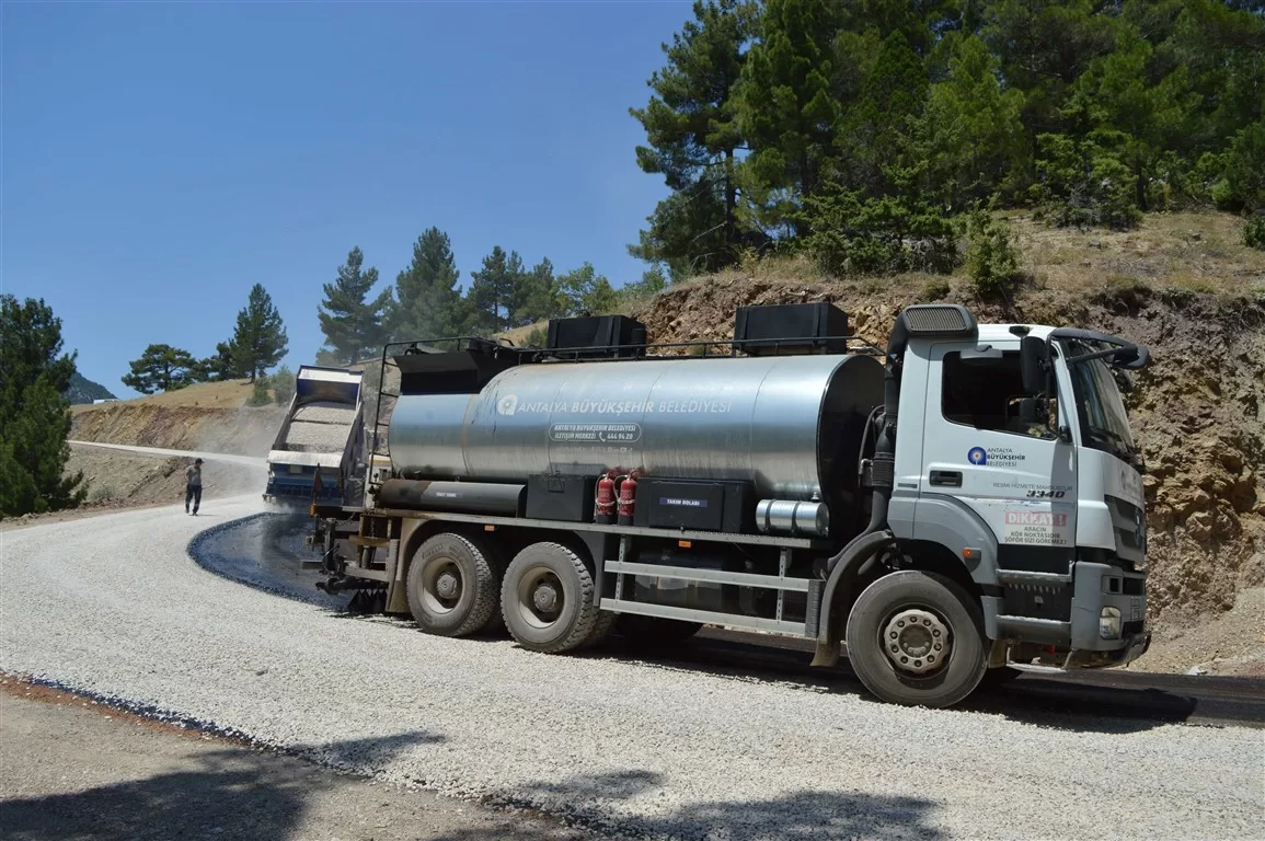 Gündoğmuş yol çalışması