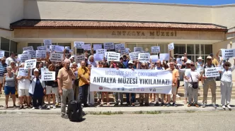Antalya Arkeoloji Müzesi yıkım
