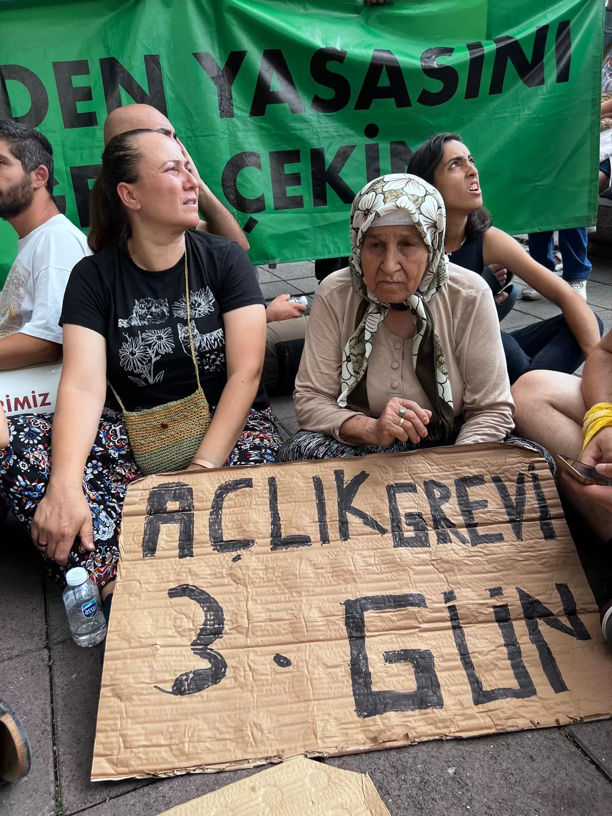 maden yasasına karşı eylem