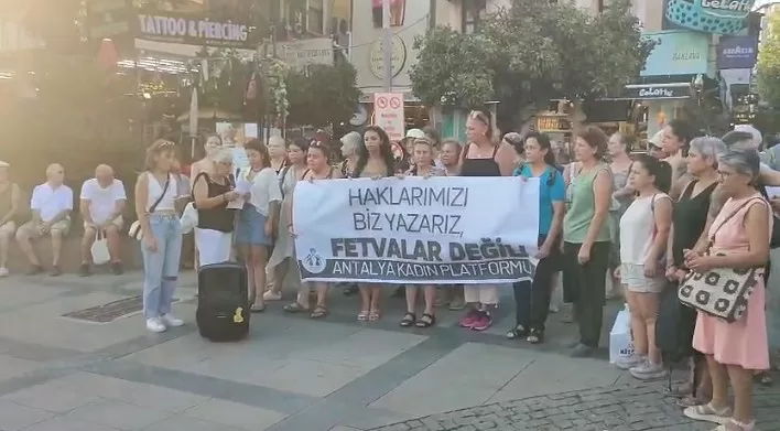 Antalya Kadın Platformu diyanet açıklaması