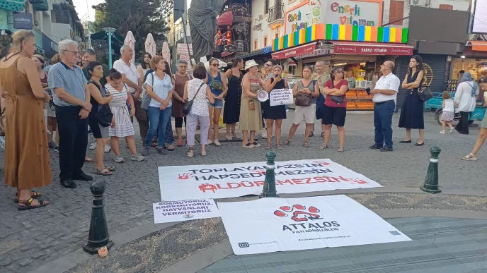antalyada hayvan hakları eylemi