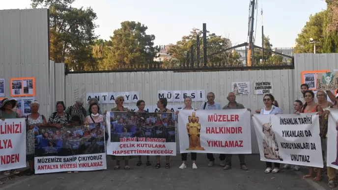 antalya müzesi eylemi
