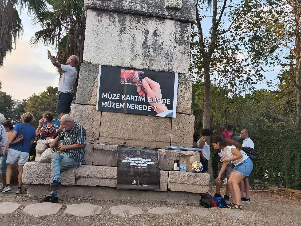 antalya arkeoloji müzesi eylemleri