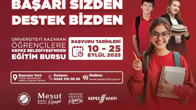 kepez belediyesi üniversite bursu