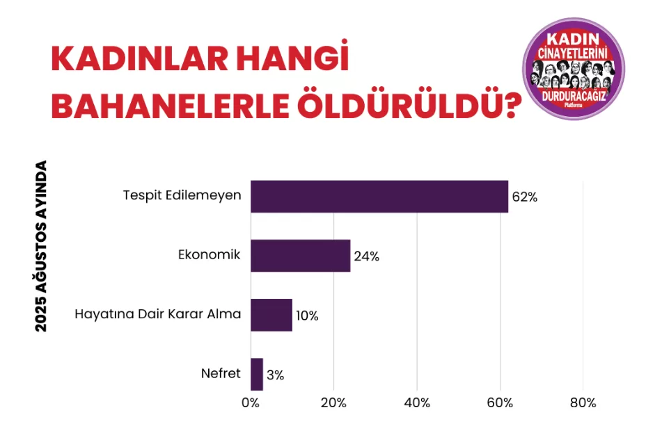 ağustos ayı kadın cinayeti