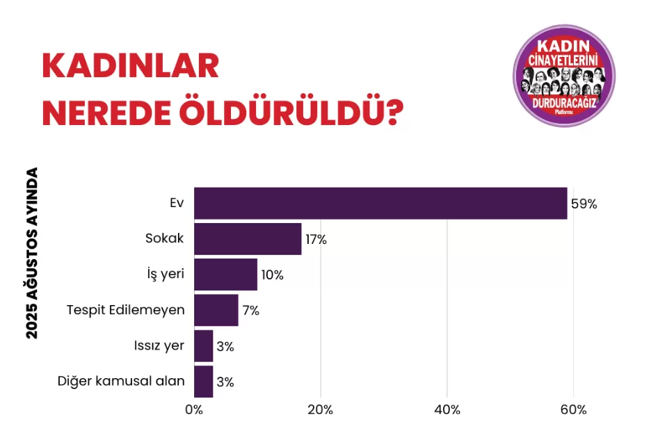 ağustos ayı kadın cinayeti