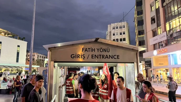 tip antalya ulaşım zammı protestosu