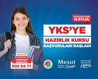 kepez belediyesi yks hazırlık