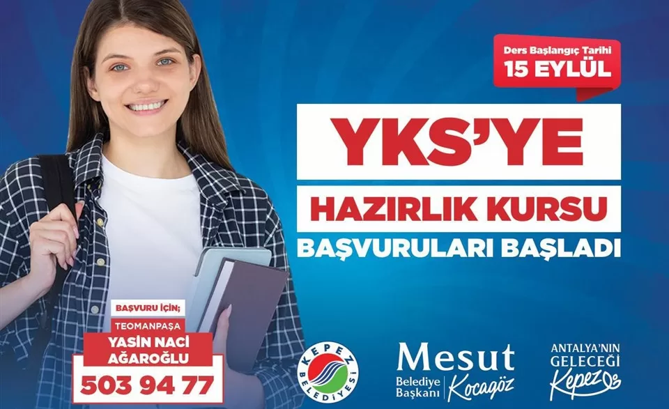kepez belediyesi yks hazırlık