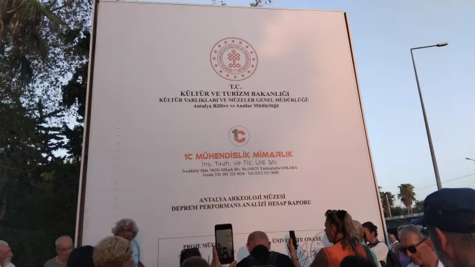 antalya arkeoloji müzesi deprem raporu