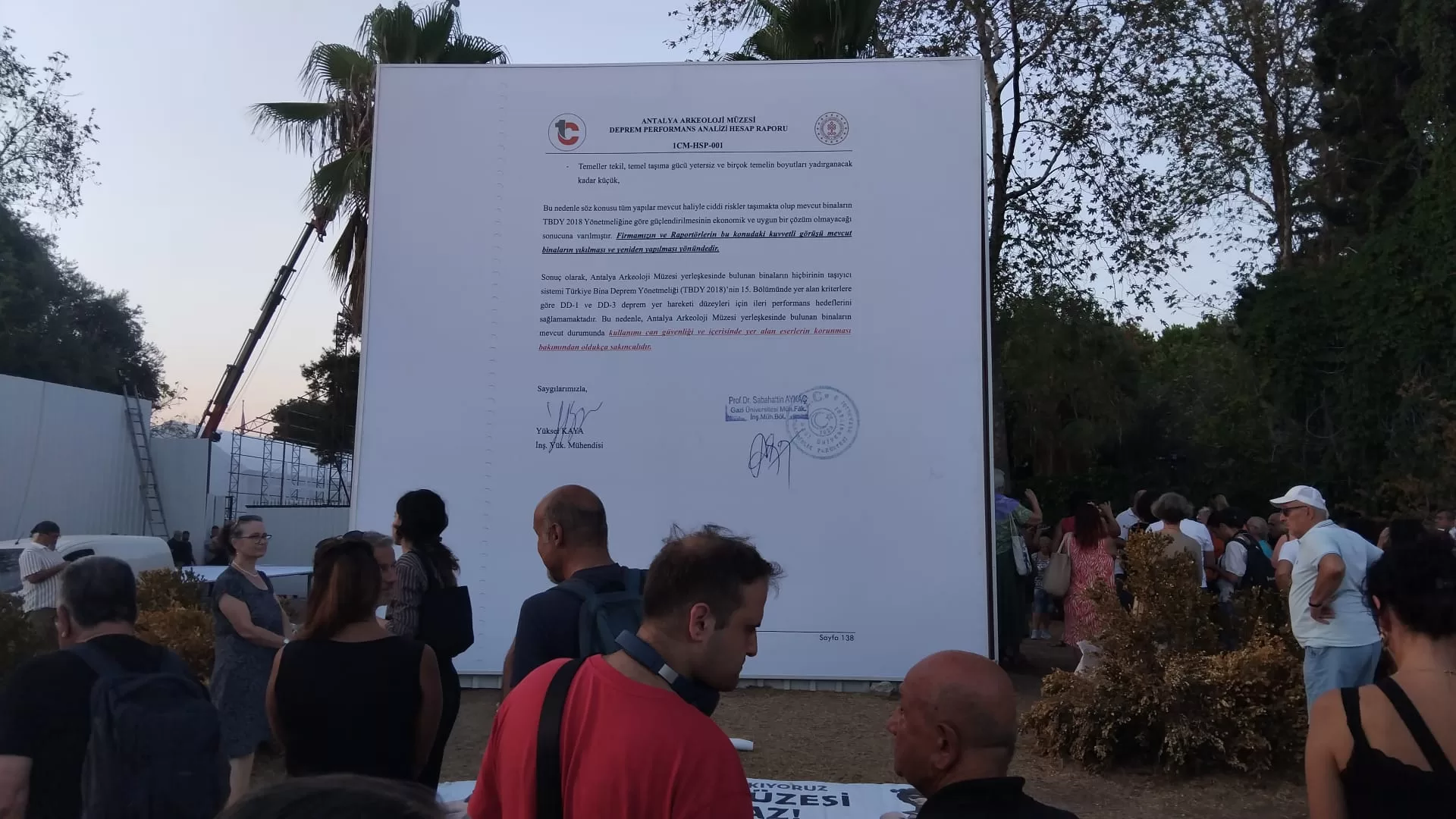 antalya arkeoloji müzesi deprem raporu