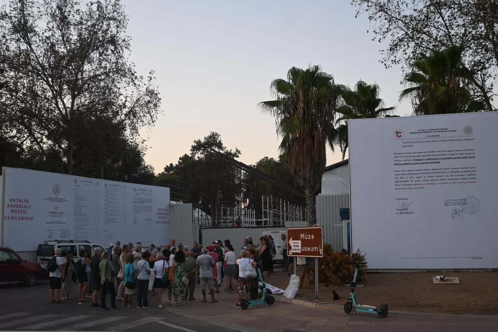 antalya arkeoloji müzesi suç duyurusu