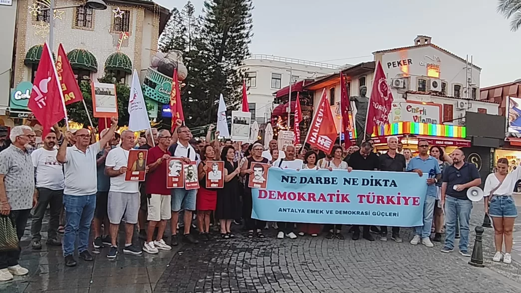 12 eylül antalya emek ve demokrasi güçleri anması