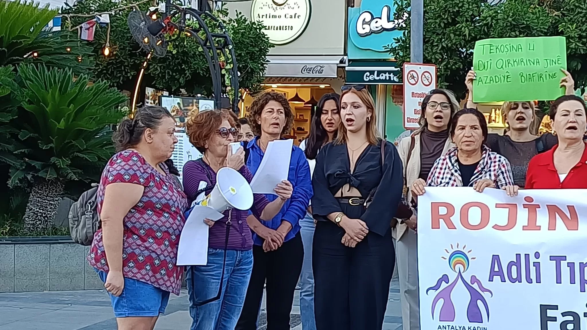 Antalya Kadın Platformu rojin kabaiş